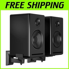 Heavy Duty Speaker Wall Mounting Bracket with Adjustable Tilt  Swivel Features