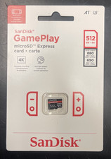 SanDisk 512 GB Micro Express Game Card for Nintendo Switch Sealed