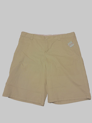 CAT & JACK Girls Khaki Beige Brown Shorts Uniform School Work Size 18 PLUS NWT 
