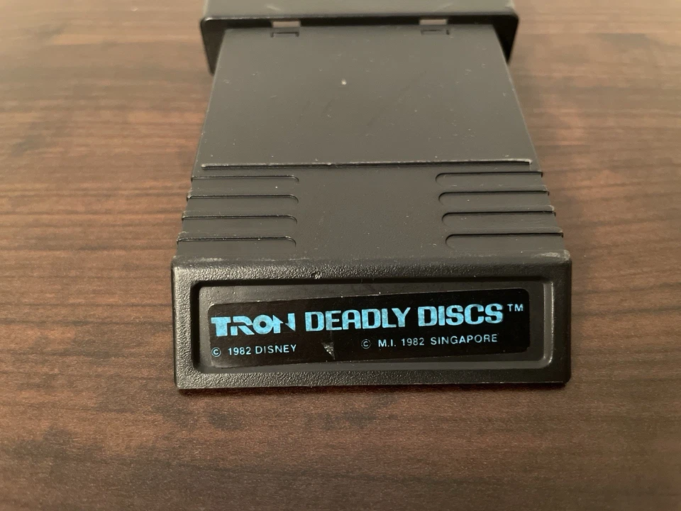 Tron Deadly Discs by Mattel / Disney, Atari 2600, 1982 Cartridge Only, Tested. - Image 2 of 4