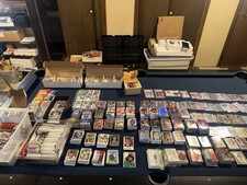 Massive Sports Card Lot - Football, Baseball, Basketball Cards, Videos Available