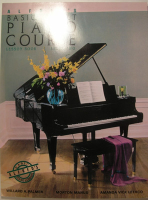 New Alfred's Basic Adult Lesson Piano Book Level 2 #2461
