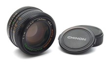 Chinon 50mm F1.4 PK Mount Lens (Coating Marks) - UK Dealer