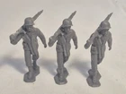 Vintage 1960s MARX Toys German Soldiers Machine Gunners