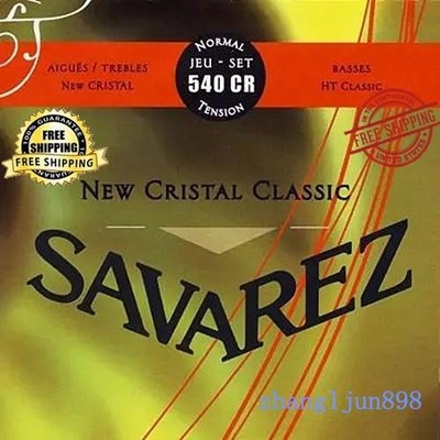Savarez 540CR Acoustic Trebles Cristal Classical Guitar Strings Normal Tension