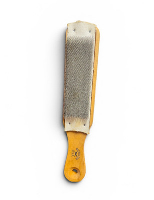 Lot of 6 Nicholson File Card Cleaner Brushes - USA - WoodHandle Steel Wire