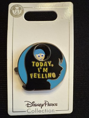Disney Pixar Up Inside Out Today I'm Feeling Spinner Joy Sadness Disgust Pin
