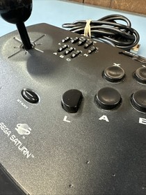 Official OEM Sega Saturn Virtua Fight Stick Arcade Controller Tested VGC