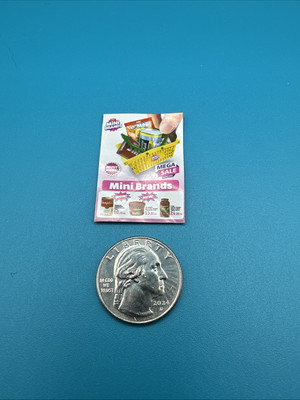 Mini Brands TOY Brochure Mini Doll Size Miniature