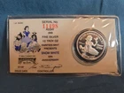 DISNEY SNOW WHITE 50TH ANNIVERSARY 1/2 SILVER TROY OZ COIN