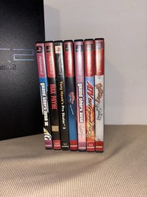 Sony PlayStation 2 SCPH-50001 Console w/ Controller & Games GTA, Ratchet ,Tested