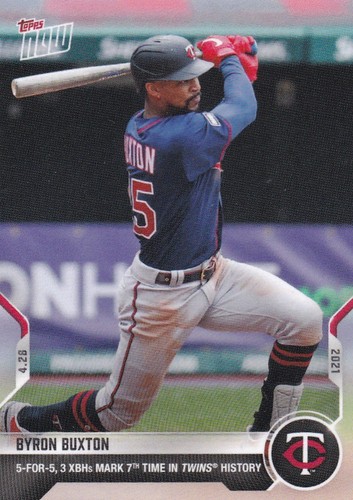 2021 Topps Now 143 Byron Buxton