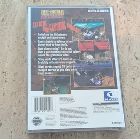 Off-World Interceptor Extreme (Sega Saturn) CIB w registration card, Tested