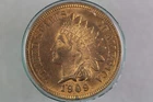 1909 Indian Cent Choice BU RB mostly red, in Kointain Offering combined shipping
