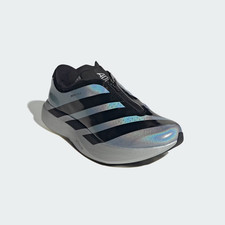 KH7787 adidas Adizero Evo SL Zip Silver Metallic/Core Black/Halo Silver Men's 