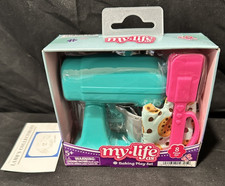 My Life As Baking Play Set for 18-inch Doll 8 Pieces Mixer Bowl Spatula see list