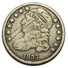 1833 Capped Bust Dime — photo from another recent sale