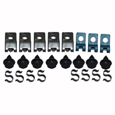 Fuel Line Clip Clamp Bracket Kit 3/8 Fuel Vapor and Return 1971 Challenger Cuda