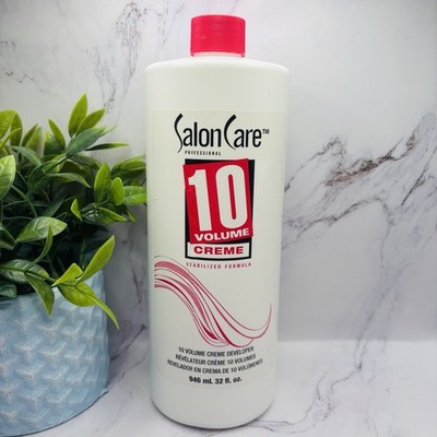 Salon Care Professional 10 Volume Creme Stabilized Formula Developer 32 Oz New