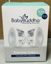 Brand New BabyBuddha Hands Free 8fl-Oz Milk Collection Cups - Factory Sealed
