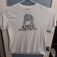 And1 And One Basketball Refuse To Lose XX Large White Need A Oxy Clean Pit WN100