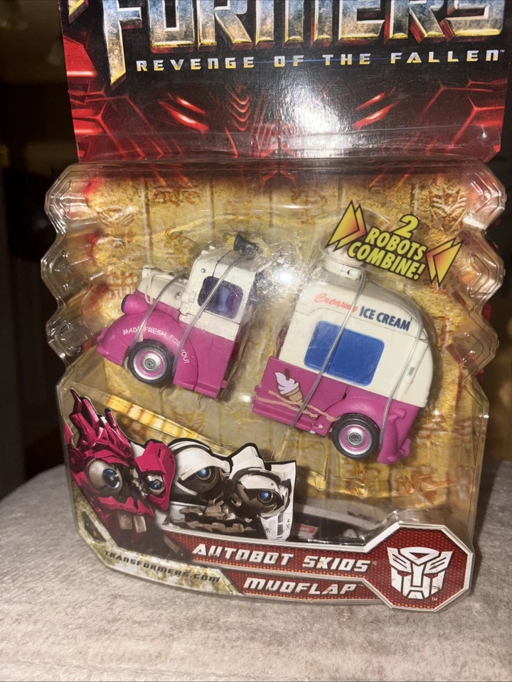 Transformers Revenge of The Fallen Autobot Skids Mudflap Ice Cream Truck ROTF - Image 2 of 4