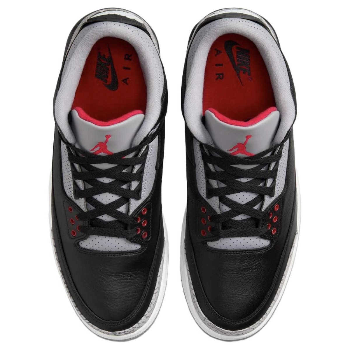 Size 14 - Air Jordan 3 Retro OG 2024 Black Cement for sale online