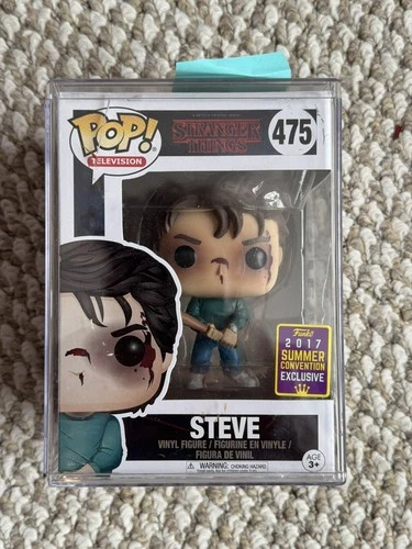 Funko Pop! Stranger Things: Steve with Bat 2017 SDCC Exclusive #475