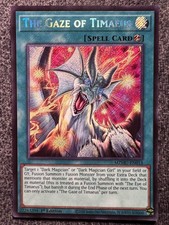 Yugioh The Gaze of Timaeus MZMU-EN013 Secret Rare 1st Edition NM