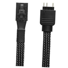 CRJ 4-Pin ARGB Lighting Adapter Cable - 6-inch 15cm Premium 4-Pin to ARGB