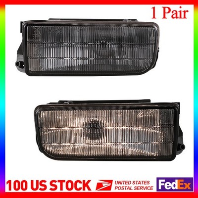 For 92-98 BMW 3 Series E36 M3 Replacement Fog Lights Lamps Left+Right Set Smoke