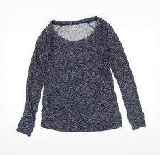 Tunika-Pullover Damen UK Größe XS Danskin Blau