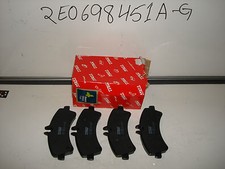 VW RAFTER VAN REAR PADS FOR 5 TON VEHICLE . 2E0698451A-G