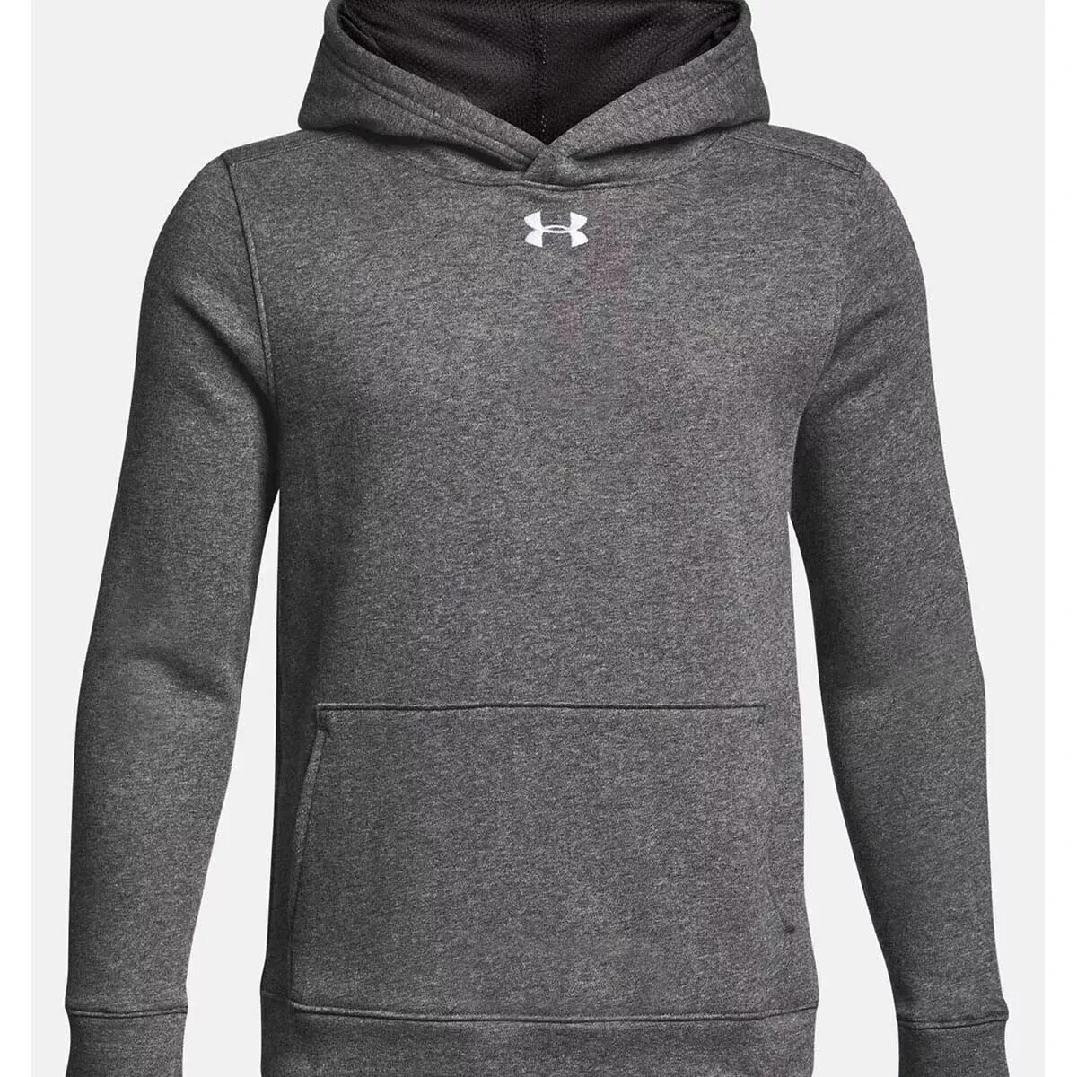 Under Armour Youth Hustle Fleece Hoodies Gray S, M, L, XL NEW