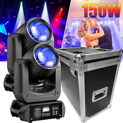 200W 6+12 Prisma LED Beam Moving Head Bühnenlicht DMX Spot Licht Mit Flightcase