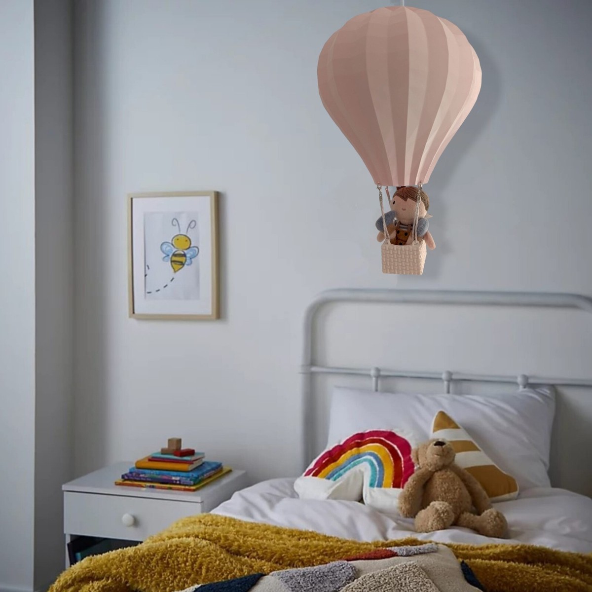 Lampshade Hot Air Balloon Lamp For Nursery Hot Air Balloon Kids