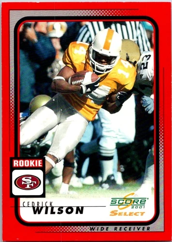 2001 Score Cedrick Wilson #305