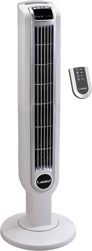 Lasko Portable 36" Oscillating 3-Speed Tower Fan with Remote Control and Timer f - Picture 12 of 12