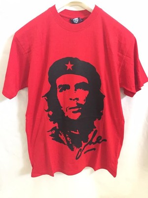 T-SHIRT CHE GUEVARA TAGLIA S-M-L-XL-XXL ROSSO MAGLIA MAGLIETTA | eBay