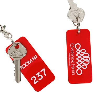 Overlook Hotel The Shining Room Card Luggage Tag Room NO.237 Vintage Keychain