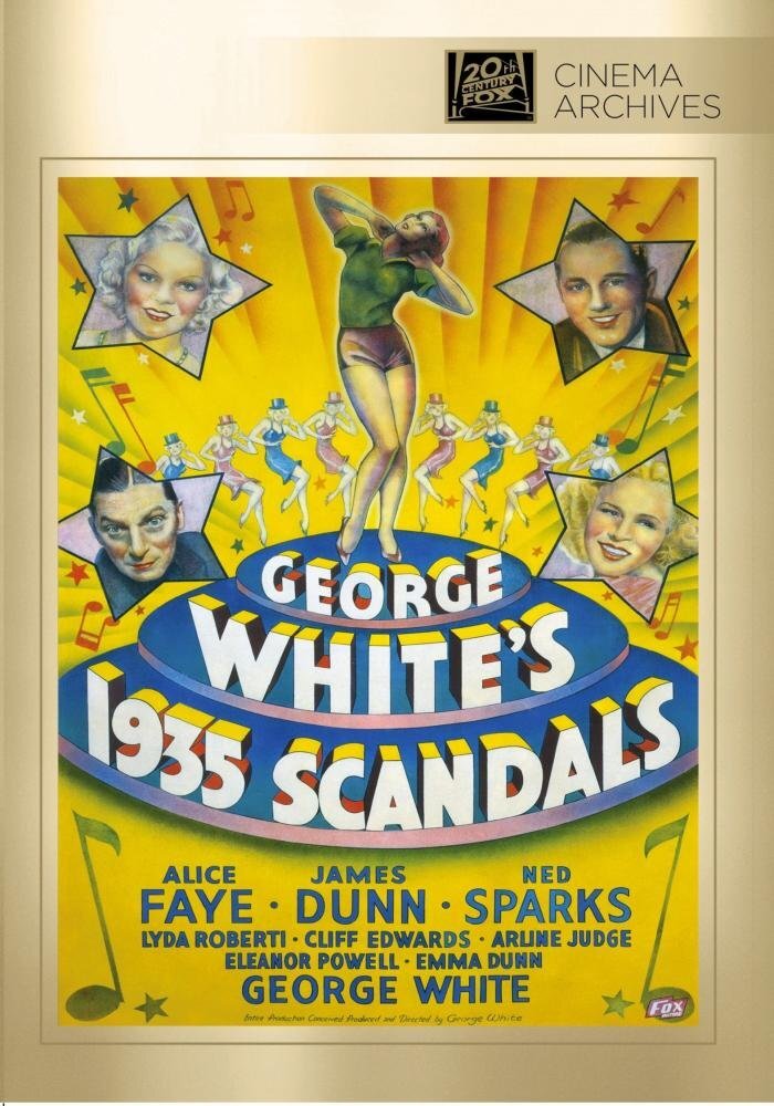 George White's Scandals of '35 (DVD) Alice Faye Cliff Edwards Eleanor Powell