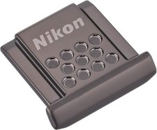 Nikon ASC-01-BK Metal Black Accessory Shoe Cover ASC01BK Stainless Steel NEW JP