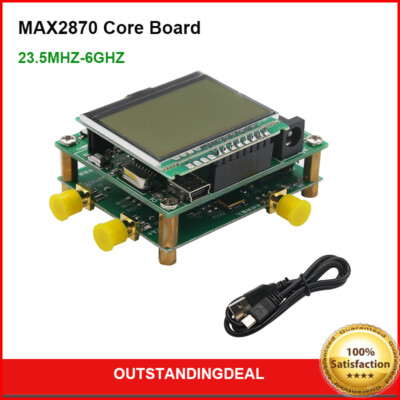 MAX2870 23.5MHZ-6GHZ PLL Core Board + Control Board for Signal Generator os67