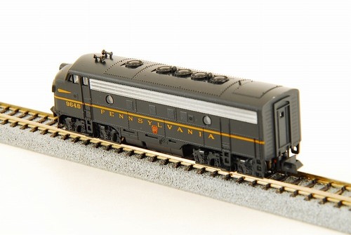 KATO N-Scale 176-093 F7・A Single Headlight PRR #9646 PENNSYLVANIA made in JAPAN - Picture 12 of 15