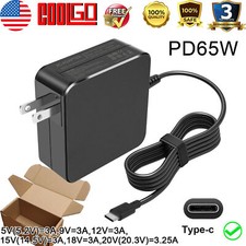 USB-C Charger for LG Gram 14 15 16 17 Laptop 16Z90P 17Z90N Type-C Power Adapter