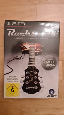 Rocksmith (Sony PlayStation 3, 2012), mit Kabel, Neu, OVP sealed