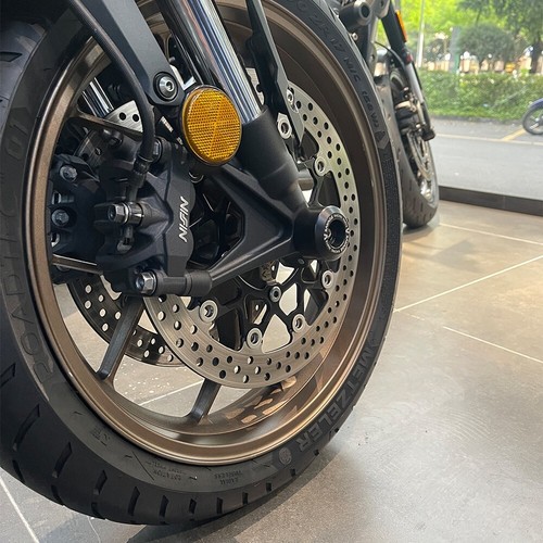 Front Fork Wheel Frame Slider Crash Guard For HONDA CB650R CBR 650R 2019-2025 - Picture 23 of 24