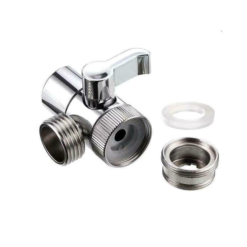 1/2" Thread Brass Bidet Shower Head Diverter Valve Faucet Tap TAdapter
