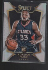 ADREIAN PAYNE  2014-15 PANINI SELECT SILVER PRIZMS ROOKIE CARD #92