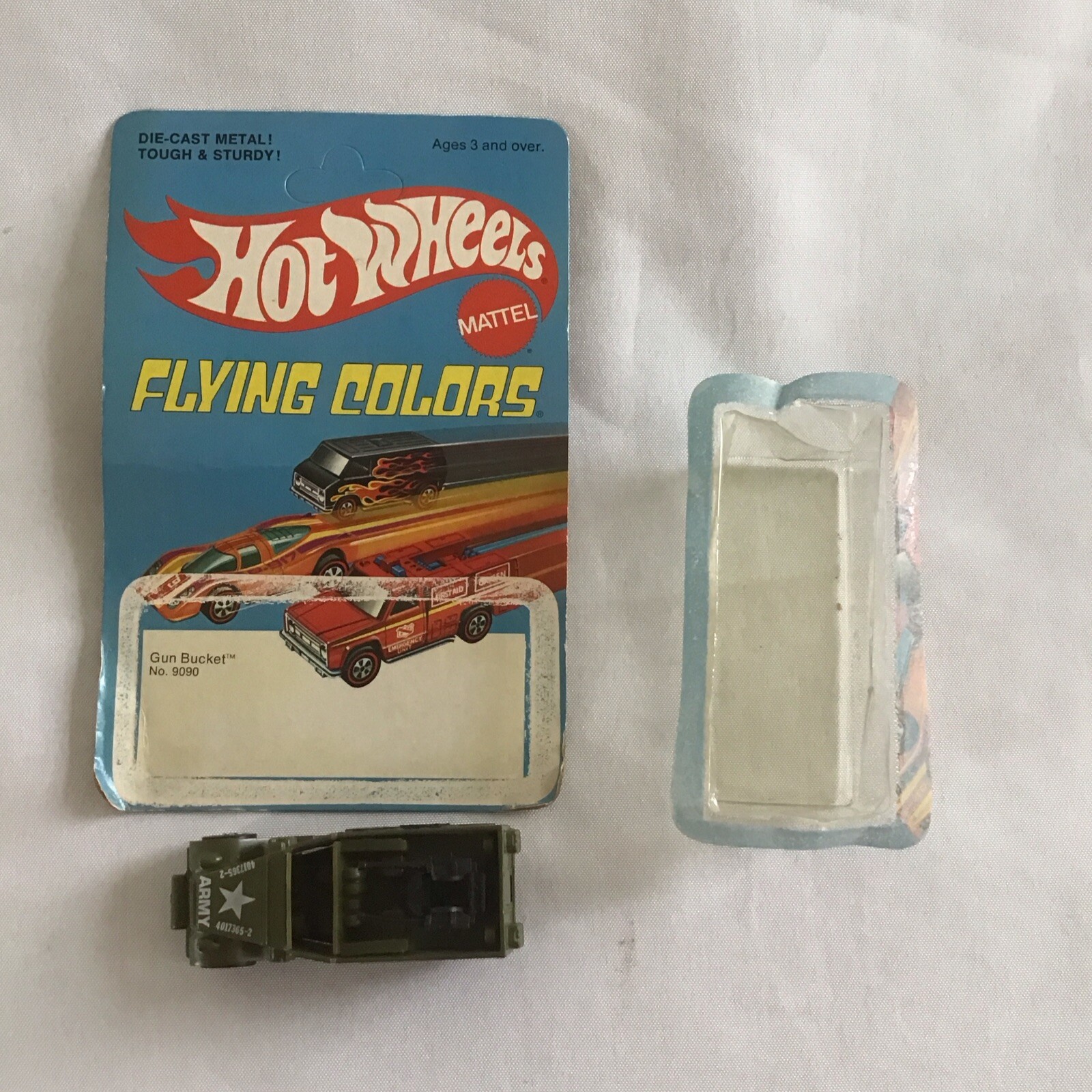 Vintage Lot Mattel Flying Colors Hot Wheels On Cards Camper Hauler